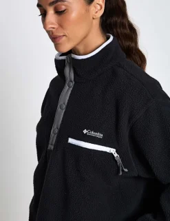 Helvetia Funnel Neck Fleece Sweatshirt