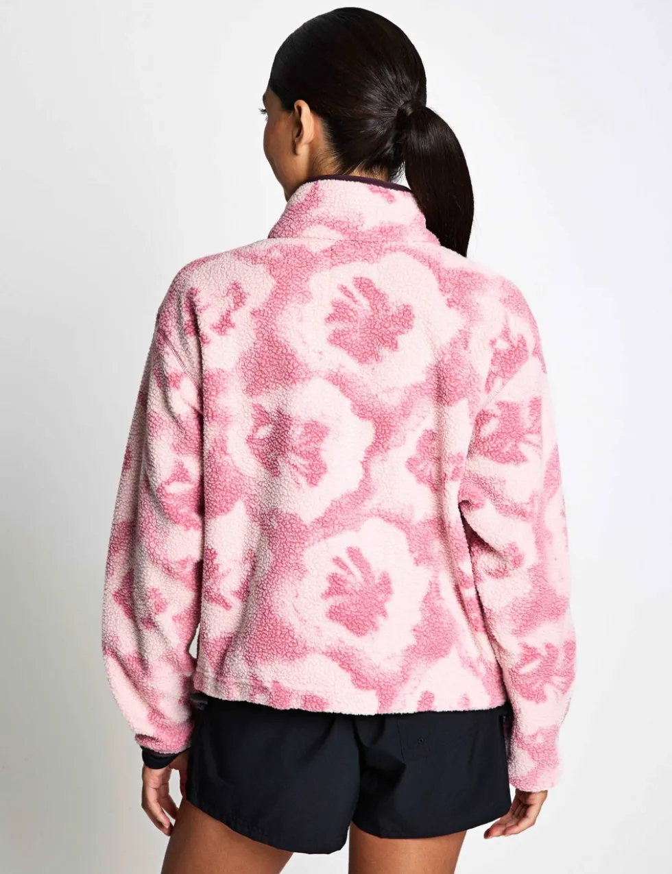 Helvetia Funnel Neck Fleece Sweatshirt