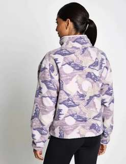 Helvetia Funnel Neck Fleece Sweatshirt