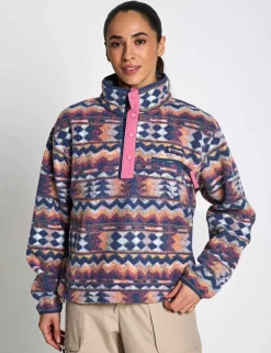 Helvetia Funnel Neck Fleece Sweatshirt
