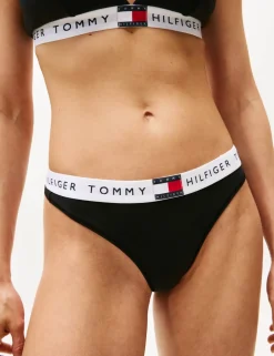 Heritage Flag Logo Cotton Rich Thong