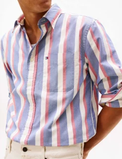 Heritage Icon Pure Cotton Striped Oxford Shirt