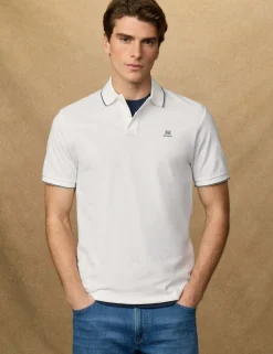 Heritage Pure Cotton Tipped Polo Shirt