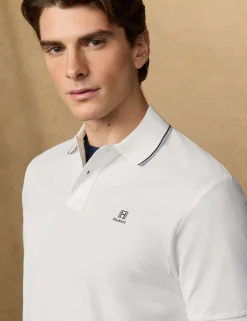 Heritage Pure Cotton Tipped Polo Shirt