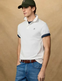 Heritage Pure Cotton Tipped Polo Shirt