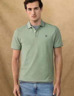 Heritage Pure Cotton Tipped Polo Shirt