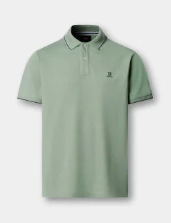 Heritage Pure Cotton Tipped Polo Shirt