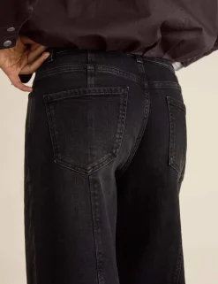 High Waisted Barrel Jeans