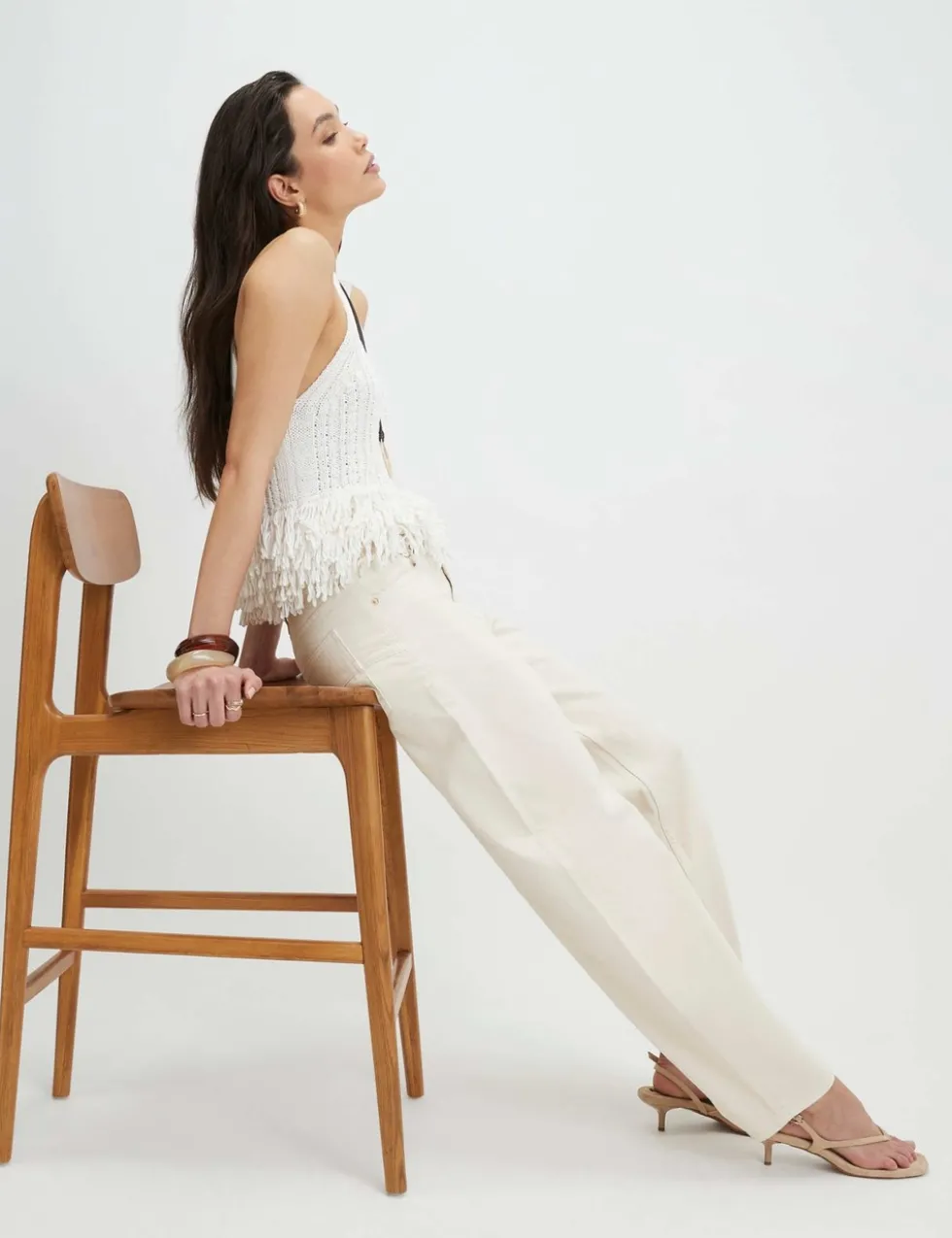 High Waisted Barrel Jeans