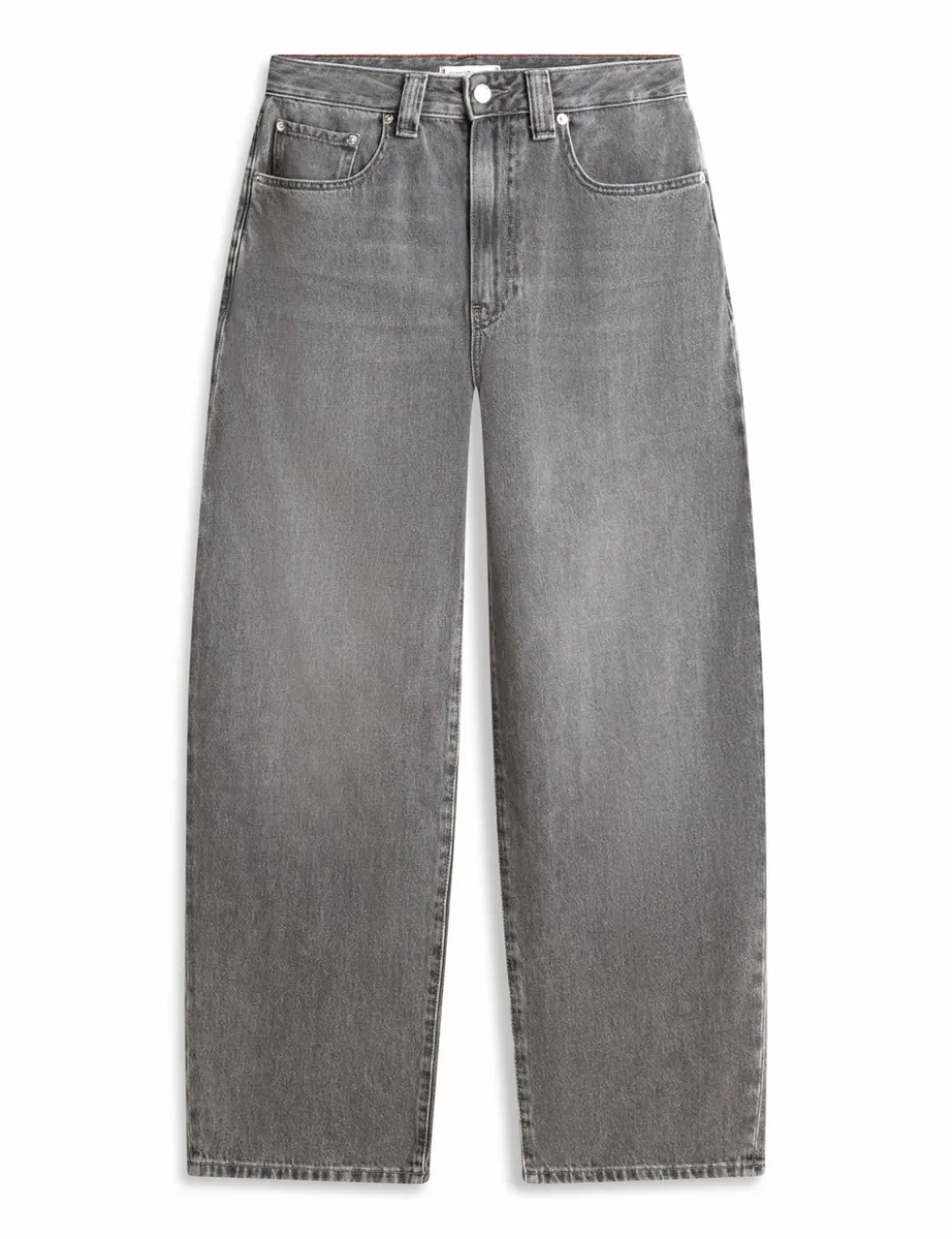 High Waisted Barrel Jeans