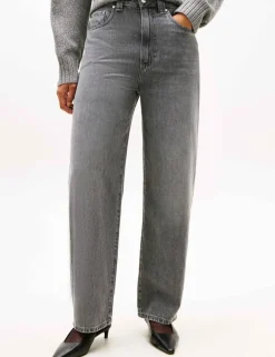 High Waisted Barrel Jeans