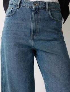 High Waisted Barrel Jeans
