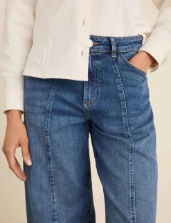 High Waisted Barrel Leg Jeans