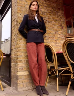 High Waisted Barrel Leg Jeans