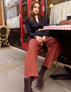 High Waisted Barrel Leg Jeans