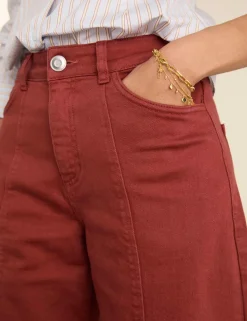 High Waisted Barrel Leg Jeans