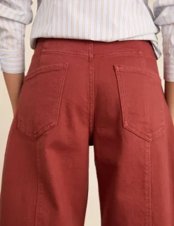 High Waisted Barrel Leg Jeans