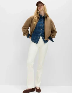 High Waisted Flared Jeans
