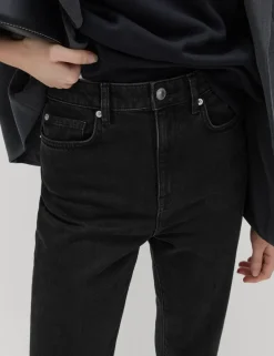 High Waisted Flared Jeans