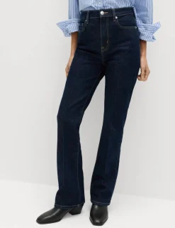 High Waisted Flared Jeans