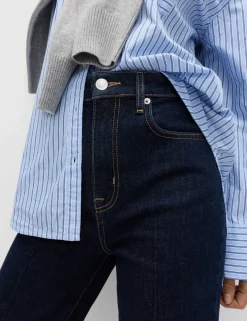 High Waisted Flared Jeans