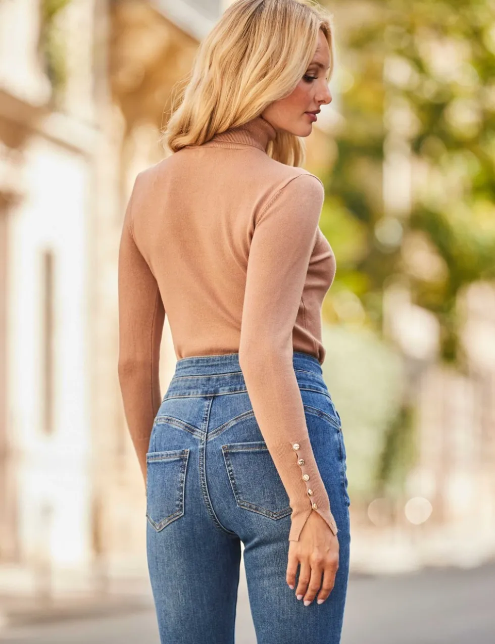 High Waisted Skinny Jeans