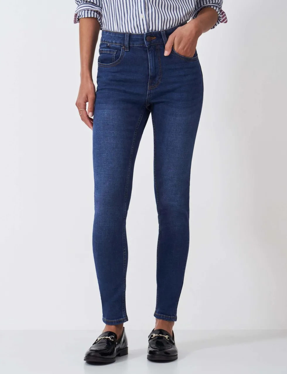 High Waisted Skinny Jeans