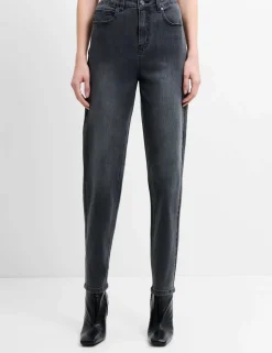 High Waisted Slim Fit Jeans