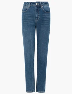 High Waisted Slim Fit Jeans