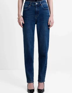 High Waisted Slim Fit Jeans