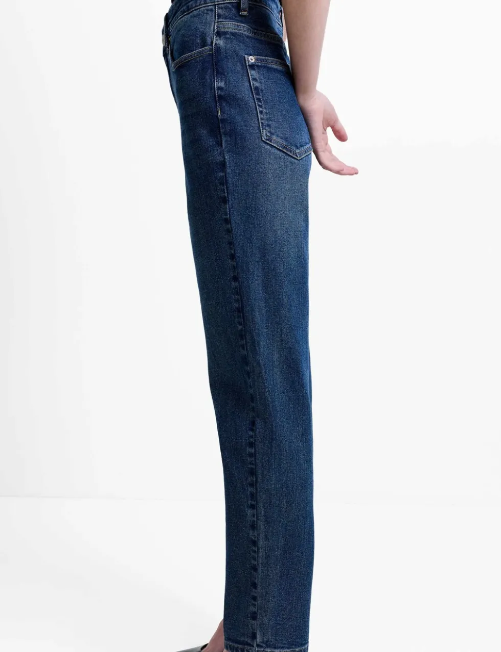 High Waisted Slim Fit Jeans