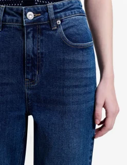 High Waisted Slim Fit Jeans