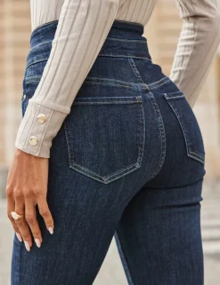 High Waisted Slim Fit Jeans