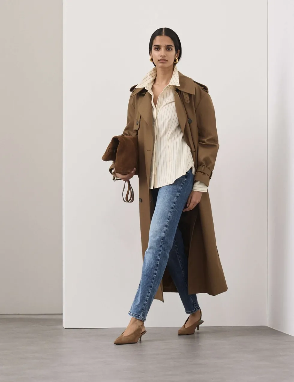 High Waisted Straight Leg Jeans