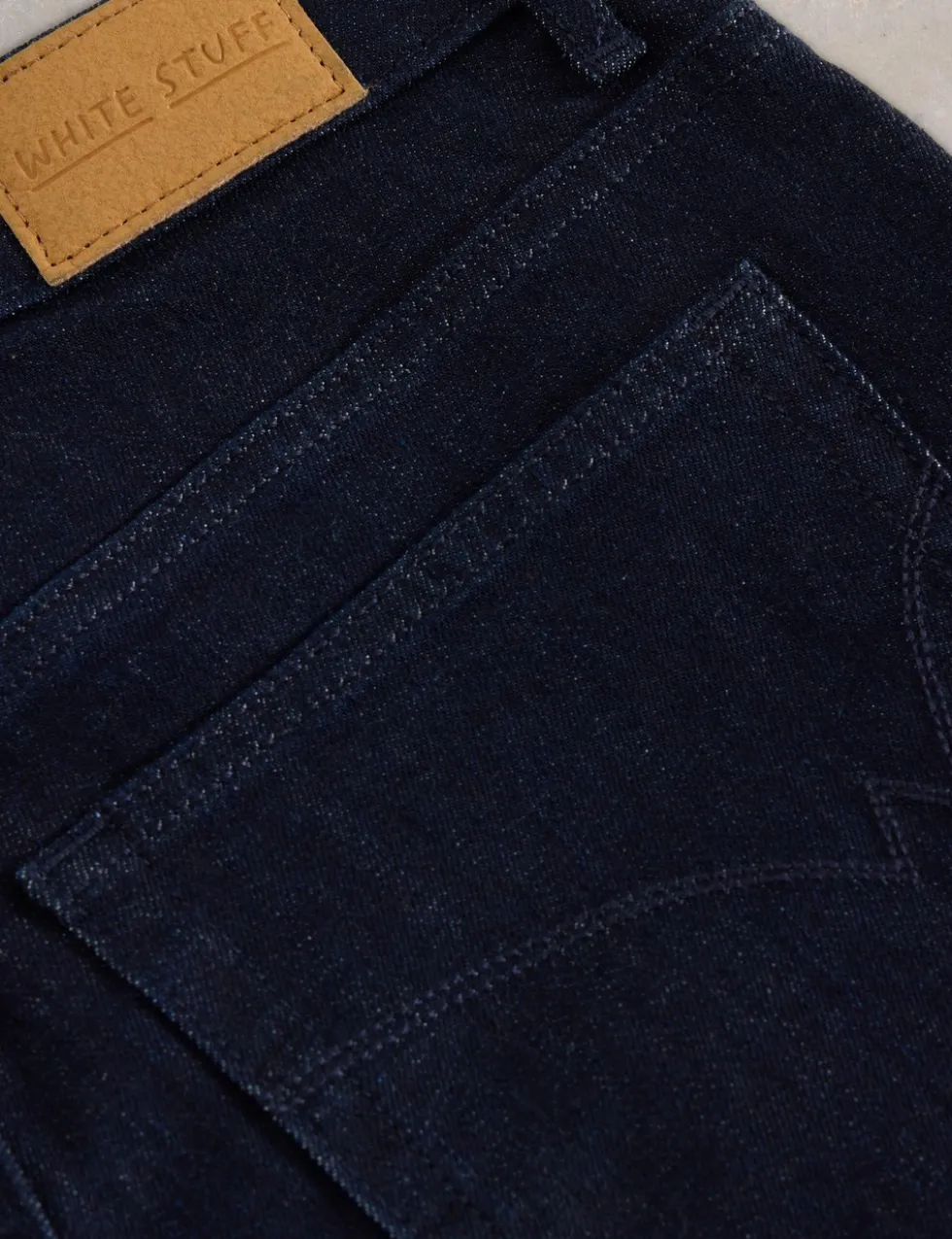 High Waisted Straight Leg Jeans