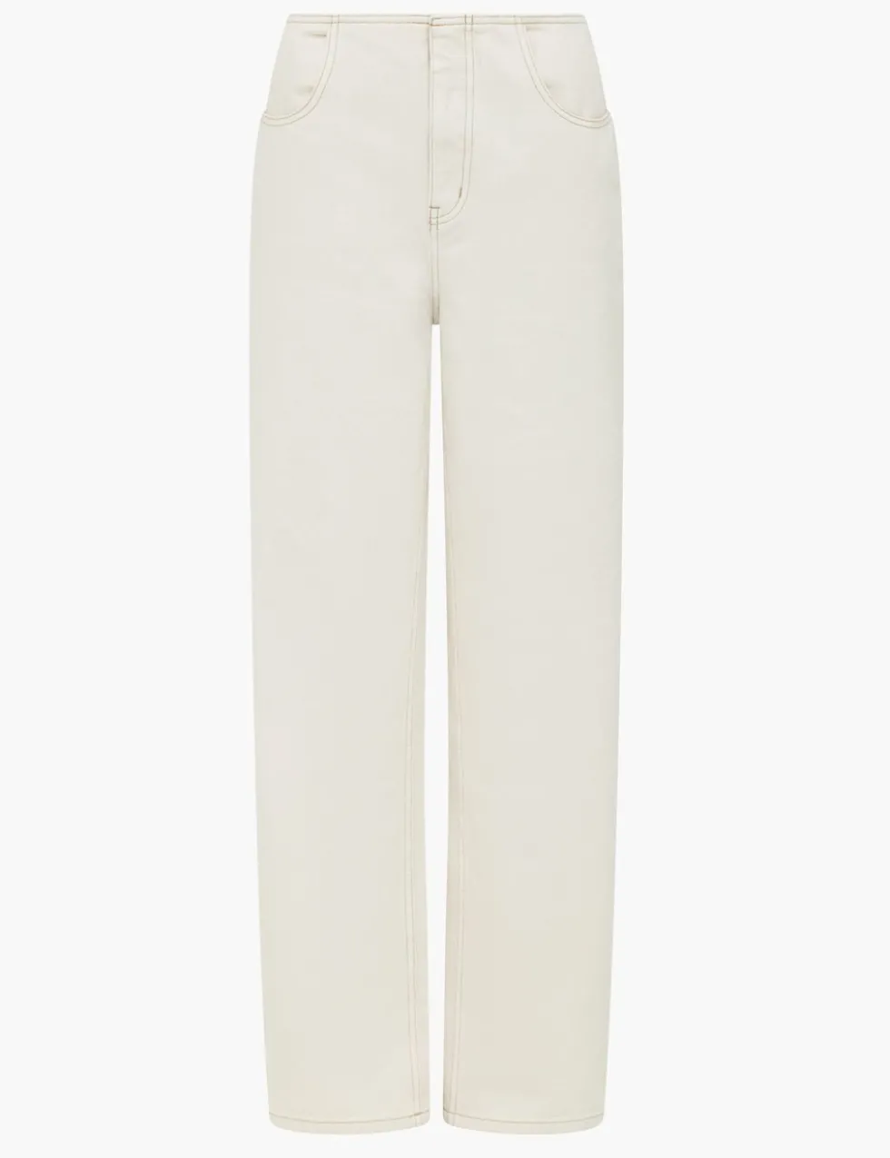 High Waisted Straight Leg Jeans
