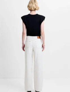 High Waisted Straight Leg Jeans