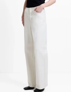 High Waisted Straight Leg Jeans
