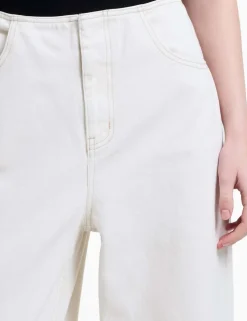 High Waisted Straight Leg Jeans