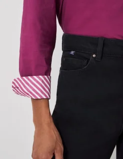 High Waisted Straight Leg Jeans