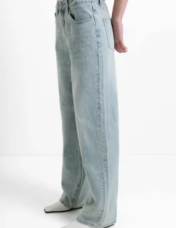 High Waisted Straight Leg Jeans