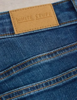 High Waisted Straight Leg Jeans