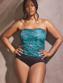 High Waisted Tankini Bottoms