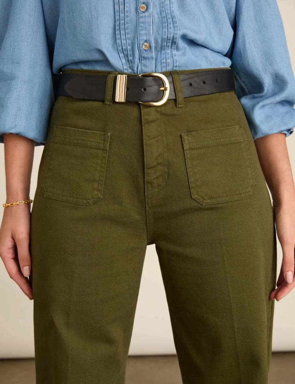 High Waisted Wide Leg Jeans