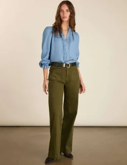 High Waisted Wide Leg Jeans
