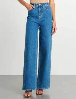 High Waisted Wide Leg Jeans