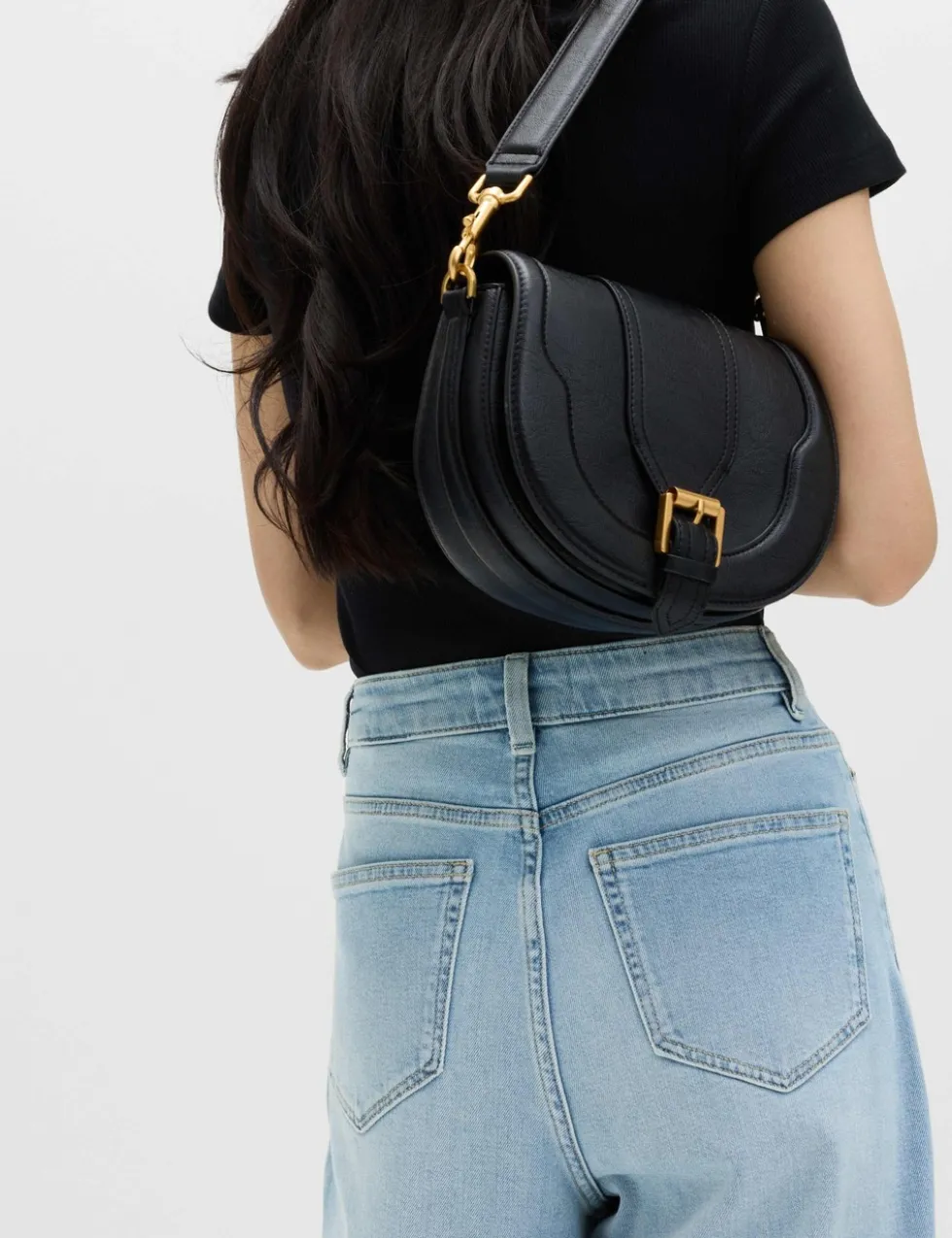 High Waisted Wide Leg Jeans
