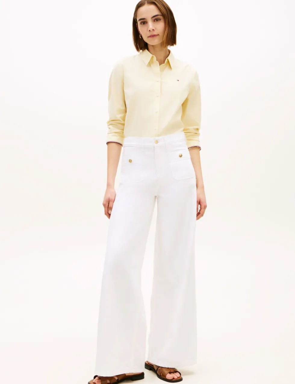 High Waisted Wide Leg Jeans