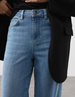 High Waisted Wide Leg Jeans