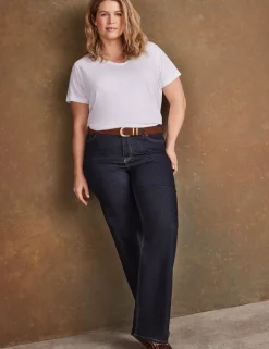High Waisted Wide Leg Jeans